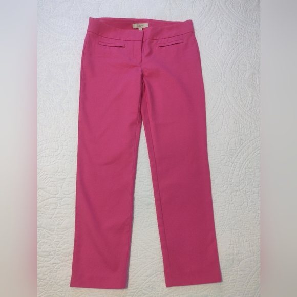 LOFT Pants - Loft hot pink trousers.